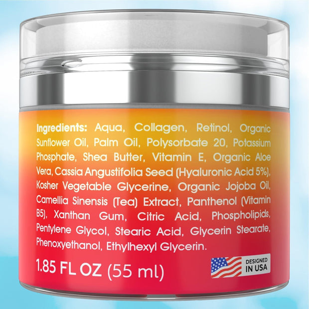 Collagen and Retinol Facial Moisturizer